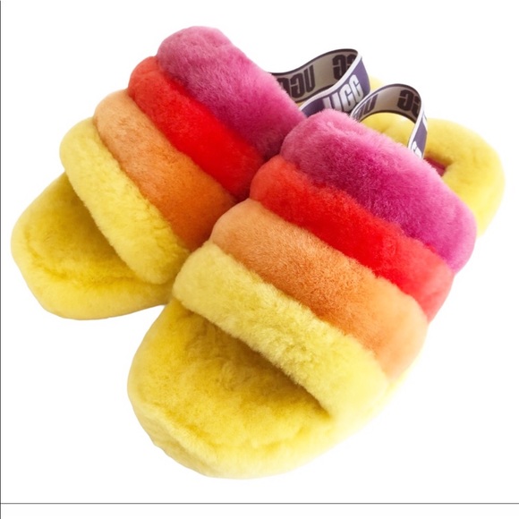 UGG Shoes - Ugg Big Fluff Yeah Slide 3 rainbow